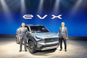 मारूति की ईवीएक्स एसयूवी के अनावरण के साथ कारों का शो शुरू