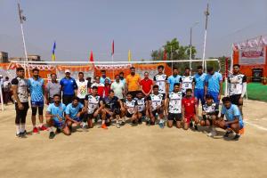 अयोध्या: रोमांचक मुकाबले में इंडियन नेवी की टीम विजयी, चार टीमें पहुंचीं सेमिफाइनल में 