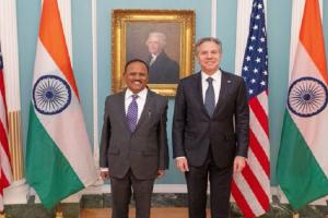 अमेरिकी विदेश मंत्री Antony Blinken से मिले NSA Ajit Doval, वैश्विक एवं क्षेत्रीय मुद्दों पर की चर्चा