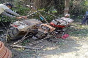 सुलतानपुर सड़क हादसा: ट्रैक्टर और पिकअप में जोरदार टक्कर, दो की मौत 