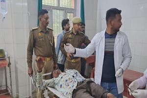 बिजनौर: 110 किलो गोमांस के साथ तीन आरोपी गिरफ्तार, मुठभेड़ में गोकश व सिपाही घायल