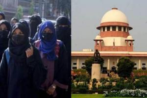 कर्नाटक: लड़कियों ने हिजाब में परीक्षा देने की अनुमति के लिए किया SC का रुख 