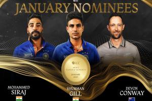 ICC Awards : शुभमन गिल और मोहम्मद सिराज ICC Player of the Month के लिए नामांकित, कीवी खिलाड़ी भी रेस में