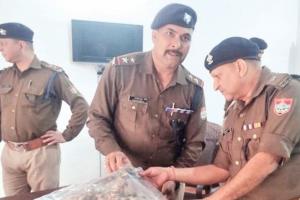 रुद्रपुरः पुलभट्टा पुलिस ने तेंदुए की खाल समेत चार तस्करों को गिरफ्तार कर भेजा जेल