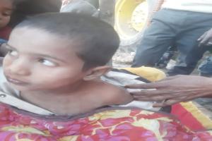 बहराइच : खेत में गए बालक पर तेंदुए ने किया हमला, घायल