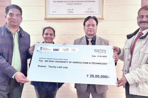 Uttarakhand : पंतनगर विश्वविद्यालय के वैज्ञानिकों को मिला 25 लाख का इनाम