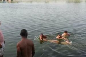 मथुरा : यमुना नदी में नहाने लगे किशोर की डूबने से मौत 