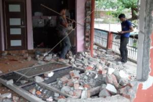 नैनीताल: राजमहल कंपाउंड में पांच मंजिला अंसारी बिल्डिंग का ध्वस्तीकरण शुरू