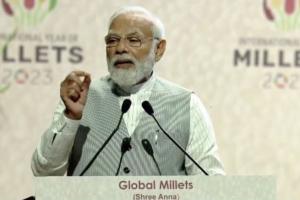 मोटा अनाज खाद्य सुरक्षा की चुनौतियों से निपटने में मदद कर सकता है : प्रधानमंत्री मोदी 