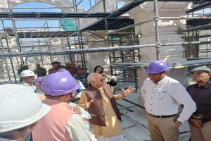 अयोध्या: सूचना एवं प्रसारण मंत्रालय के सचिव ने मंदिर निर्माण स्थल का किया निरीक्षण, कहा- राममंदिर निर्माण से पैदा होंगे विकास और रोजगार के अवसर