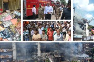 Kanpur Fire: EID को लेकर रखा था खरबों का माल, 90 प्रतिशत दुकानों का बीमा नहीं, एक किमी एरिया को किया गया सील