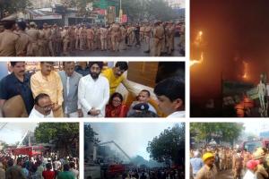 Kanpur Fire: आग की देखें 15 भयावह तस्वीरें, 15 घंटे बाद भी निकल रहा धुंआ, व्यापारी बोले- पूरी तरह हो गए बर्बाद