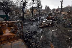 Russia Ukraine War: यूक्रेन ने बुचा की आज़ादी का एक वर्ष पूरा होने पर मनाया जश्न, रूस ने नए सिरे से की बमबारी