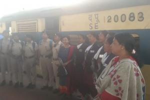 झारखंड : महिलाओं ने संभाली ट्रेन के परिचालन की कमान 
