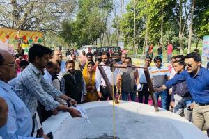 जल संचयन में देश की नजीर बनेगा रामपुर, टीम ने लिया जायजा