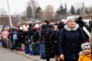 यूक्रेन में संघर्ष के कारण 70 लाख लोगों को अपना घर छोड़ना पड़ा 