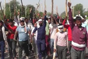 भरतपुर: आरक्षण को लेकर माली समाज का धरना, एक ने की आत्‍महत्‍या 