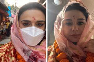 VIDEO : प्रीति जिंटा ने किए कामाख्या मंदिर के दर्शन, बोलीं- जय माता दी 