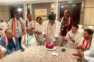 कर्नाटक में कांग्रेस की जीत लोगों का मुझे दिया गया सबसे अच्छा उपहार : शिवकुमार 