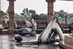 उज्जैन में तेज आंधी से ‘श्री महाकाल लोक’ गलियारे की छह मूर्तियां गिरकर टूटीं 