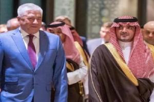 रूस के गृह मंत्री व्लादिमीर कोलोकोल्त्सेव ने किया सऊदी अरब का दौरा, अपने समकक्ष के साथ की बातचीत 