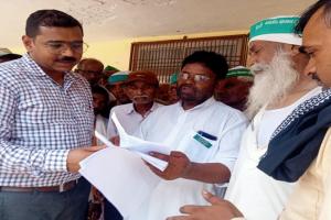 बहराइच : किसानों की समस्याओं पर चर्चा के बाद भाकियू ने सात सूत्रीय मांगो का ज्ञापन एसडीएम को सौंपा
