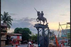 गोवा: पथराव के बाद कलंगुट पंचायत ने शिवाजी महाराज की प्रतिमा हटाने का आदेश लिया वापस 