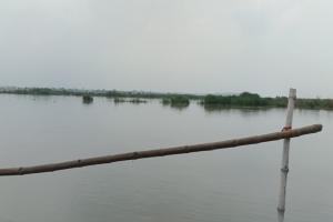 रायबरेली: गंगा का बढ़ रहा जलस्तर, प्रशासन का बाढ़ की संभावना से इंकार