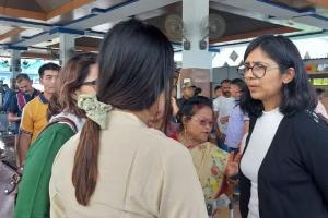 DCW प्रमुख स्वाति मालीवाल ने कहा-  मणिपुर में हूं लोगों की मदद के लिए, चाहती हूं आयें प्रधानमंत्री