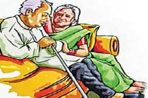 मुरादाबाद : बहू-बेटे ने मारपीट कर बुजुर्ग मां-बाप को घर से निकाला