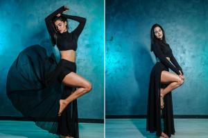 Priyanka Chahar Photos : प्रियंका चाहर ने ब्लैक ड्रेस में कराया फोटोशूट, पोज देख फैंस बोले- उफ्फ