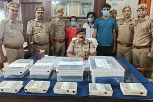 बिजनौर: पुलिस ने साइबर ठगी करने वाले गिरोह का किया पर्दाफाश, तीन गिरफ्तार