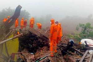 महाराष्ट्र में भूस्खलन: खोज और बचाव अभियान चौथे दिन फिर शुरू, 81 लोग अब भी लापता