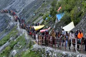 अमरनाथ यात्रा: तीर्थयात्रियों का 28वां जत्था जम्मू आधार शिविर से रवाना 