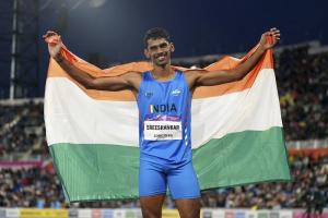 नीरज चोपड़ा विश्व के शीर्ष पांच एथलीटों में से एक : मुरली श्रीशंकर