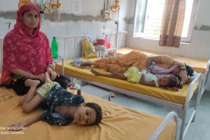 बरेली: बच्चों पर डायरिया के साथ बुखार का भी हमला तेज, जिला अस्पताल का वार्ड फुल