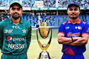 PAK vs NEP Asia Cup : पाकिस्तान ने टॉस जीतकर चुनी बल्लेबाजी, बाबर आजम बोले-पिच काफी सूखी और चमकदार दिख रही 
