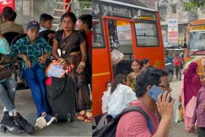 बरेली: रक्षाबंधन को लेकर बस स्टैंड पर सवारियों की मारामारी, वाहनों का इंतजार करती नजर आईं बहनें