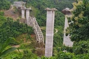मिजोरम में रेल पुल का गर्डर गिरने से 19 की मौत, जांच के आदेश 