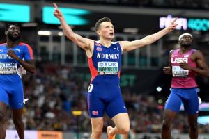 World Athletics Championships : कार्स्टन वारहोम की खिताबी हैट्रिक, पोल वॉल्ट के खिलाड़ियों ने फिर साझा किया स्वर्ण 