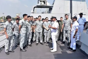 भारत और सिंगापुर की नौसेनाओं ने दक्षिण चीन सागर में ‘सिम्बेक्स’ द्विपक्षीय अभ्यास किया शुरू 