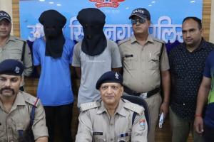 रुद्रपुर: थाना पंतनगर-सिडकुल पुलिस ने दबोचे दो शातिर बाइक चोर