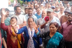 रामनगर: अतिक्रमण हटाने के विरोध में शहर के लोग गरजे