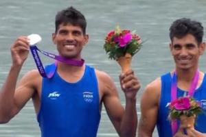 Asian Games 2023:  अर्जुन और अरविंद ने नौकायन लाइटवेट डबल स्कल में जीता रजत 
