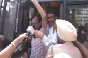 भाजपा का SYL मुद्दे पर सीएम आवास को घेराव का प्रयास, कई नेताओं को हिरासत में लिया 