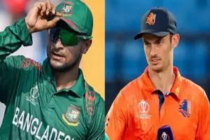 BAN vs NED : बांग्लादेश के खिलाफ नीदरलैंड्स पहले करेगा बल्लेबाजी, देखें दोनों टीमों की प्लेइंग-11