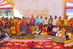 अयोध्या: भरतकुंड महोत्सव के लिए हुआ भूमि पूजन 