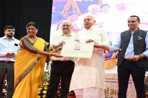 अयोध्या: श्रीअन्न महोत्सव में कृषि विवि को सर्वश्रेष्ठ प्रदर्शनी का पुरस्कार