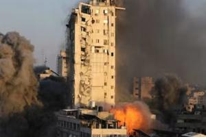  इजरायल की ओर से गाजा पट्टी पर हवाई हमले जारी, 30 प्रतिशत से अधिक अस्पताल बंद: संयुक्त राष्ट्र