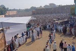 बरेली: सकलैन मियां सुपुर्द-ए-खाक, नमाज ए जनाजा में बड़ी संख्या में पहुंचे मुरीद